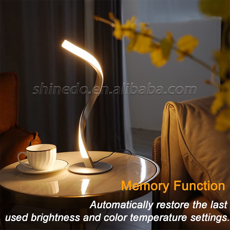 snake table lamp Bedroom bedside ambiance lamp Reading light Individuality creative night light Table lamp Modern simplicity SD-SR586