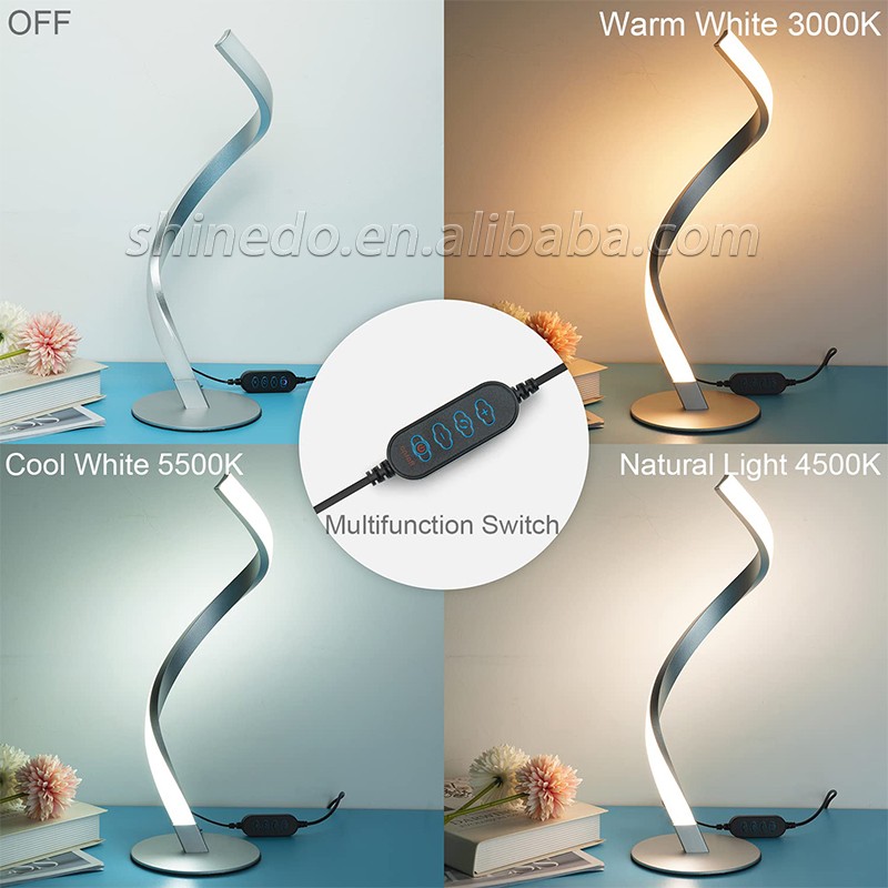 snake table lamp Bedroom bedside ambiance lamp Reading light Individuality creative night light Table lamp Modern simplicity SD-SR586