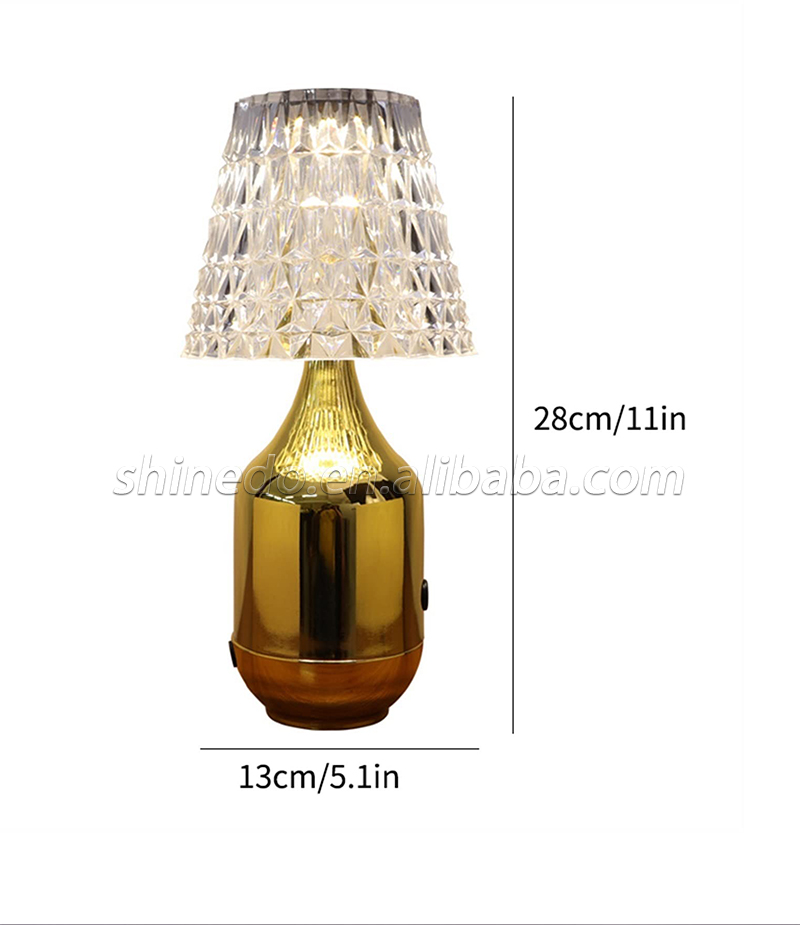 Postmodern Nordic creative living room bedroom bedside lamp Warm and romantic Italian designer Mosaic desk lamp SD-SR587