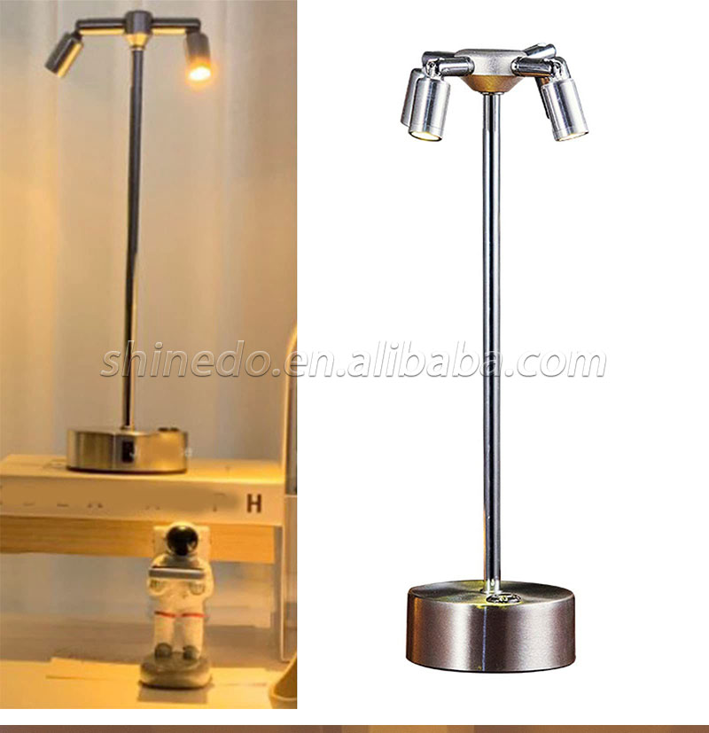 Ambiance light Ambiance restaurant table top nightlight led tabletop spotlight bar lamp Clear bar booth table light SD-SR607