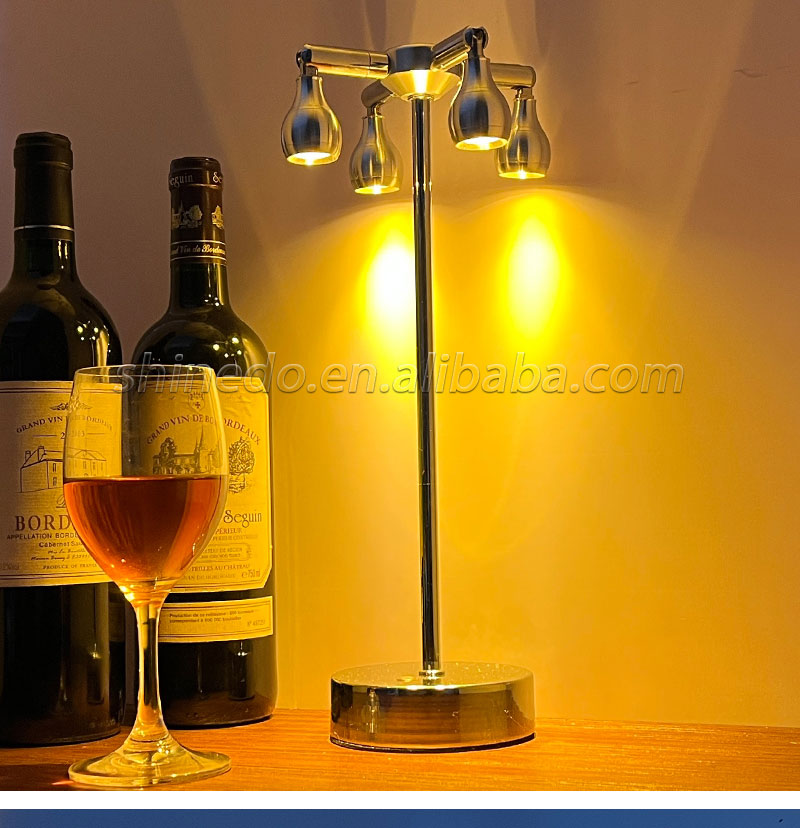 Ambiance light Ambiance restaurant table top nightlight led tabletop spotlight bar lamp Clear bar booth table light SD-SR607