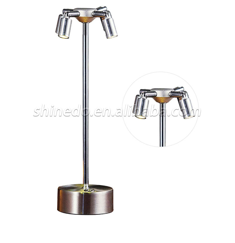 Ambiance light Ambiance restaurant table top nightlight led tabletop spotlight bar lamp Clear bar booth table light SD-SR607