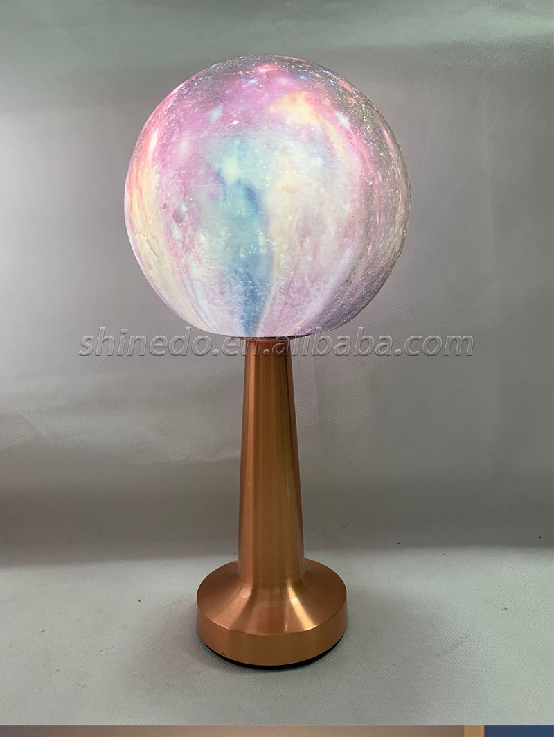 LED Moon light bar restaurant atmosphere sense night light metal base bedroom bedside decoration SD-SR683