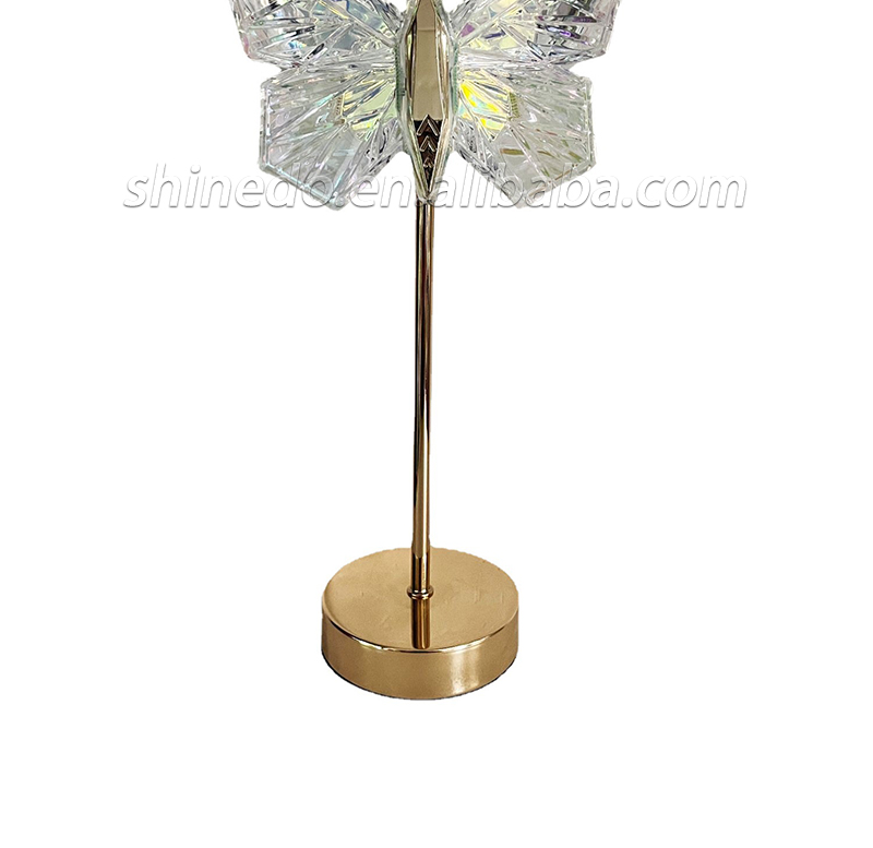 Three color decorative crystal butterfly lamp bar balcony atmosphere lamp for bedroom decoration SD-SR686