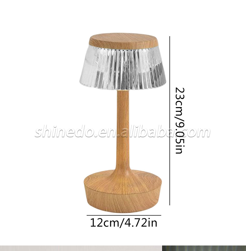 Creative mushroom crystal lamp USB touch projection atmosphere lamp bedroom bedside gift led night light SD-SR697