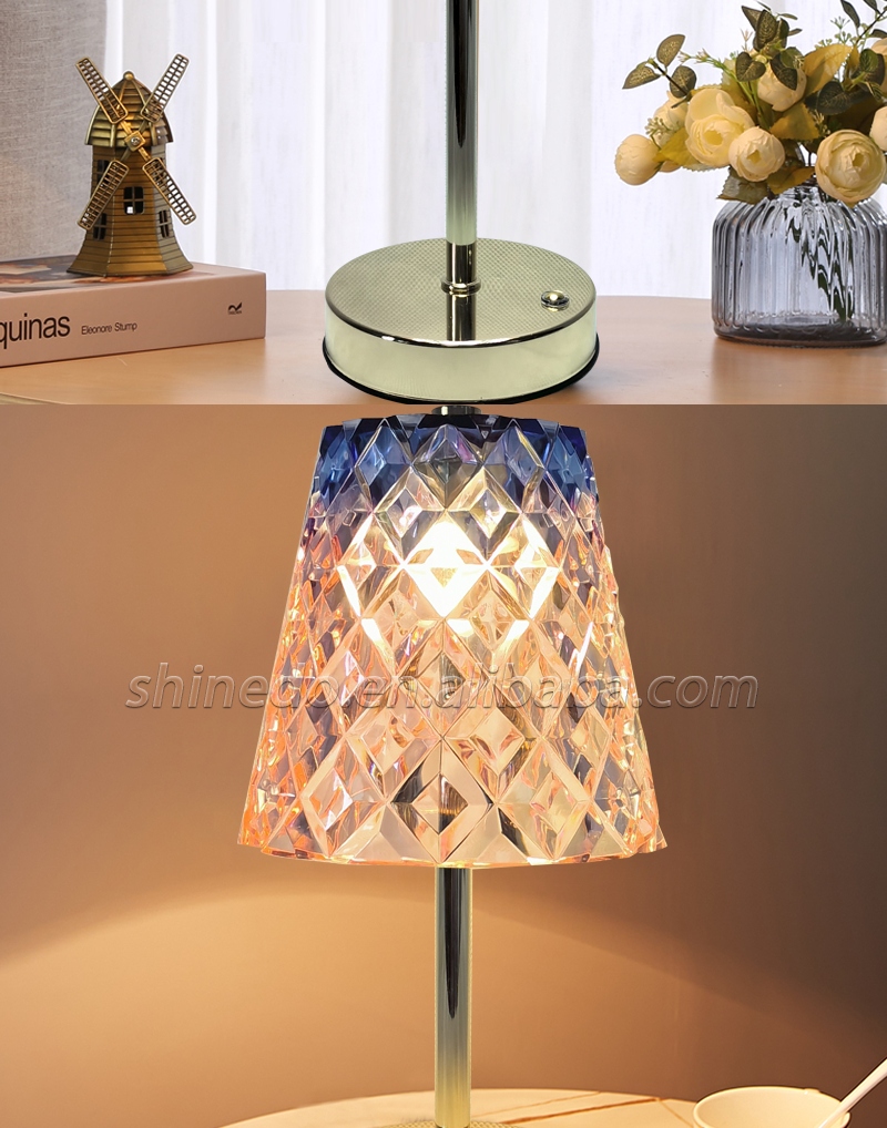 Cross-border charging bedroom nightlight Modern simple atmosphere lamp Light luxury bedside lamp touch decorative lamp SD-SR703