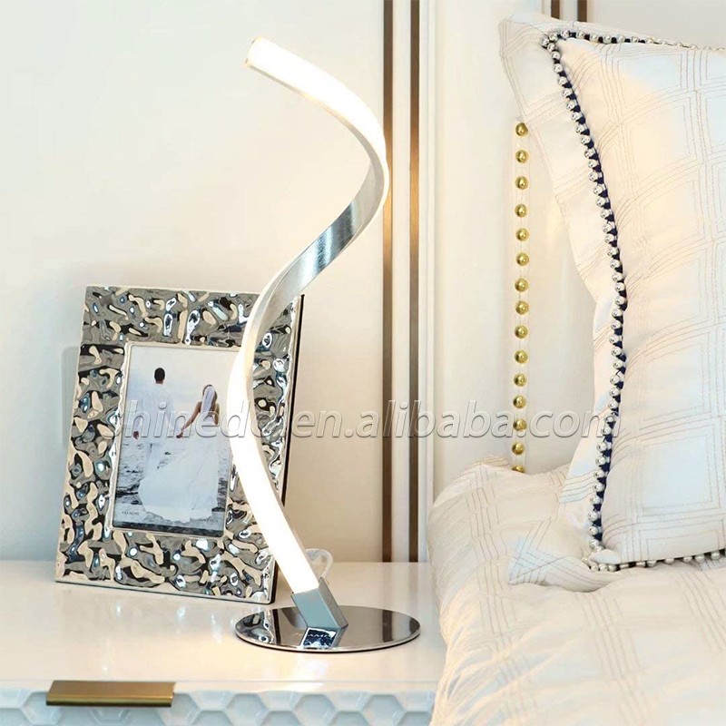 Spiral lamp Bedroom bedside nightlight Reading creative S-shaped lamp SD-SR725