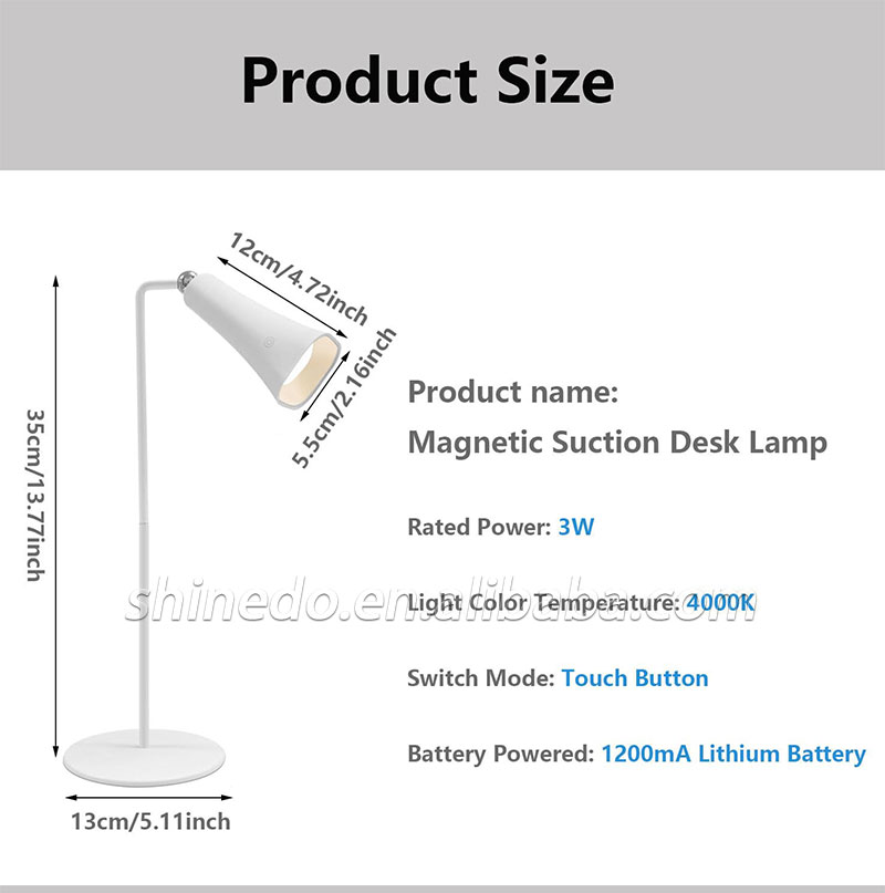 Multi-functional magnetic lamp clamp light wall wall lamp Office lamp for dormitory students reading eye protection gift light SD-SR763