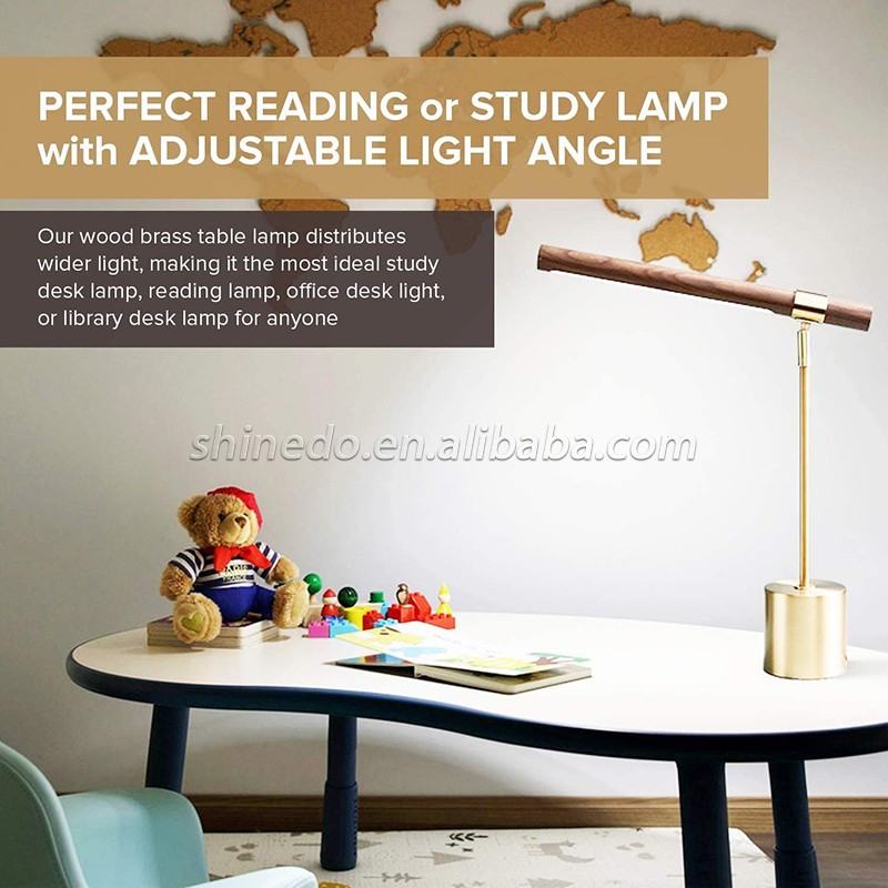 Classic Table Lamp USB Rechargeable Night Light Stepless Dimming Touch Desk Lamp Bedside Lamp Hotel Bar Decoration SD-SR806