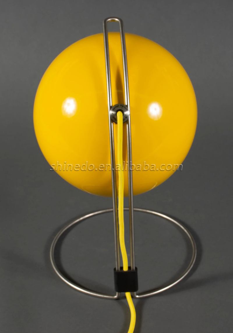 Modern Colorful Table Lamp Decoration Table Light Metal Table Light Yellow Good Quality Indoor Home Light SD-SR808