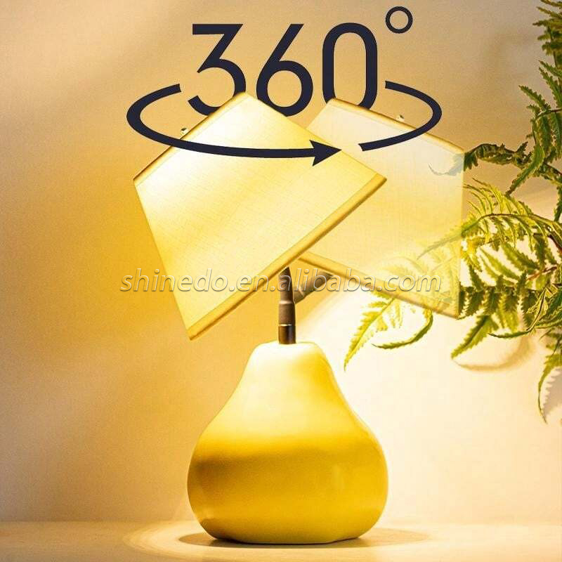 Rechargeable Table Lamp Modern LED Portable USB Touch Switch Night Light Hotel Cordless Desk Lamps for Living Room SD-SR813