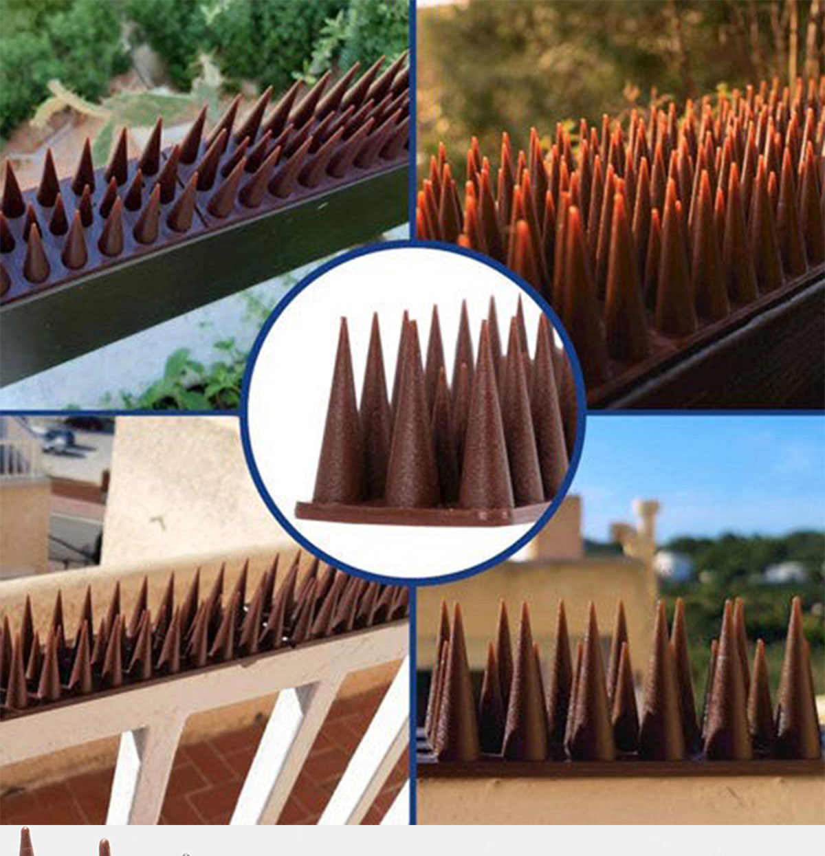 Anti-bird spike fence nail anti-bird deterrent nail