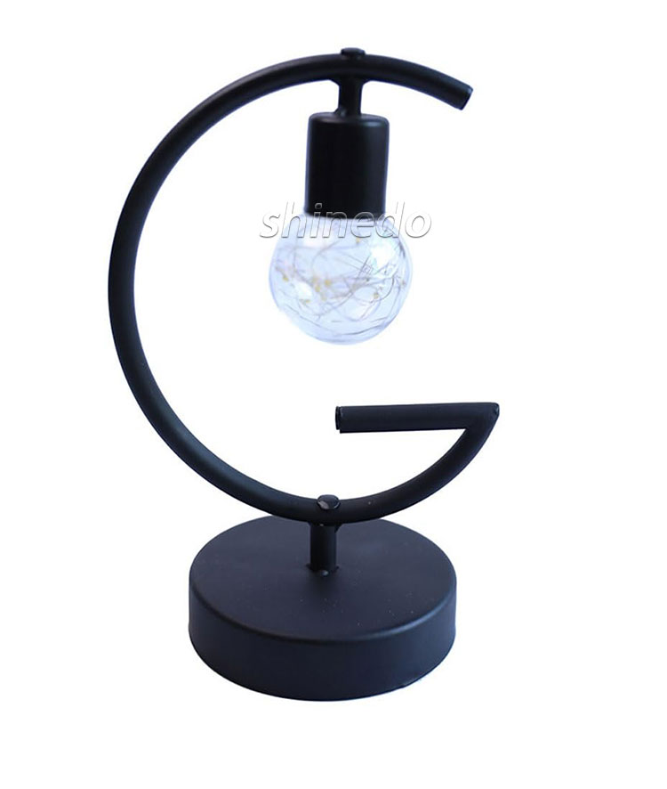 LED iron simple small table lamp romantic decoration festive atmosphere light two decorative lighting