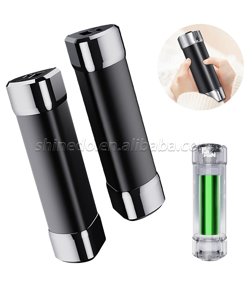 Mini Hand Warmer Power Bank Portable Reusable Pocket Heater Magnetic Feature Rechargeable Hand Warmers SD-SR1007