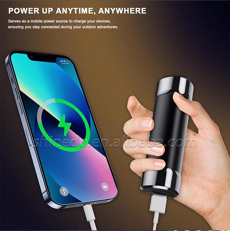 Mini Hand Warmer Power Bank Portable Reusable Pocket Heater Magnetic Feature Rechargeable Hand Warmers SD-SR1007