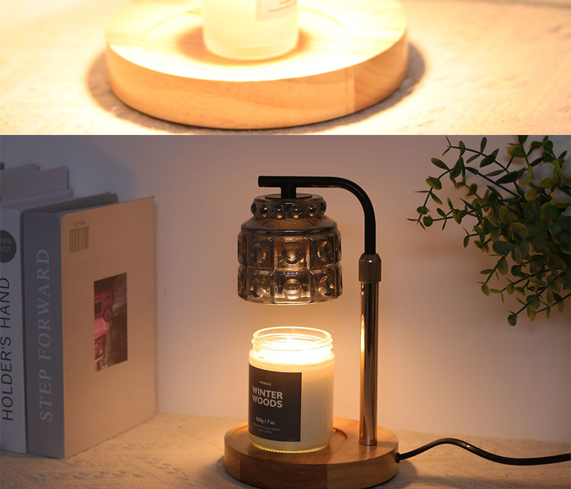 Elegant Aromatherapy Lamps Fragrance Candle Warmers Lamp Wax Melting Light Luxury Home Decoration Night Light High Quality SD-SL1731