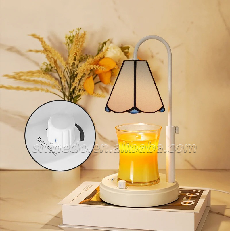 Aromatherapy timing adjustable melting wax lamp Candle Warmers Lamp Luxury Decoration for Home Living room Bedroom SD-SL1735