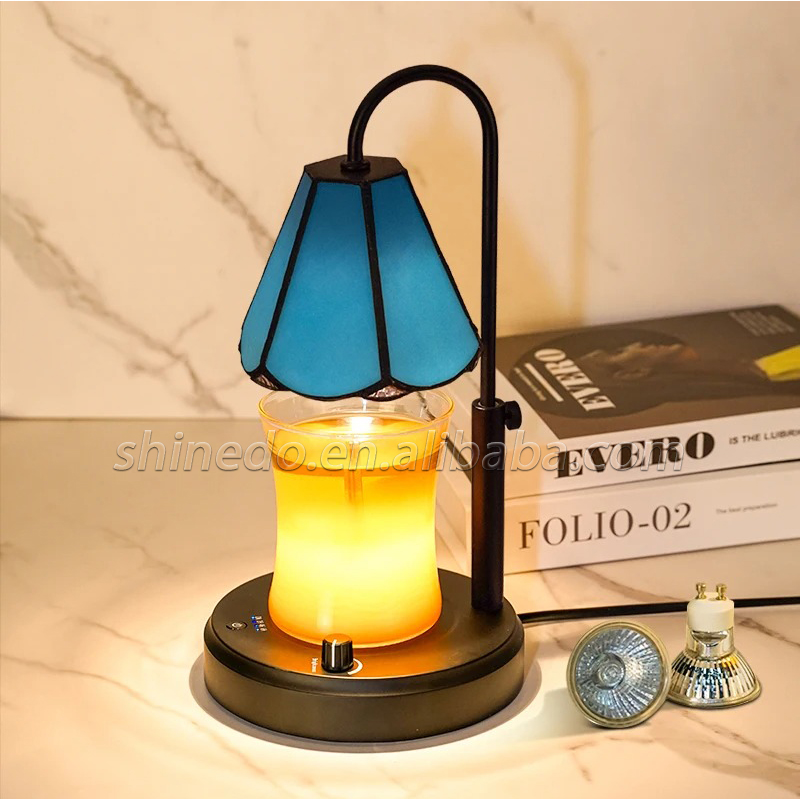 Aromatherapy timing adjustable melting wax lamp Candle Warmers Lamp Luxury Decoration for Home Living room Bedroom SD-SL1735