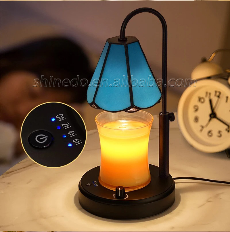 Aromatherapy timing adjustable melting wax lamp Candle Warmers Lamp Luxury Decoration for Home Living room Bedroom SD-SL1735