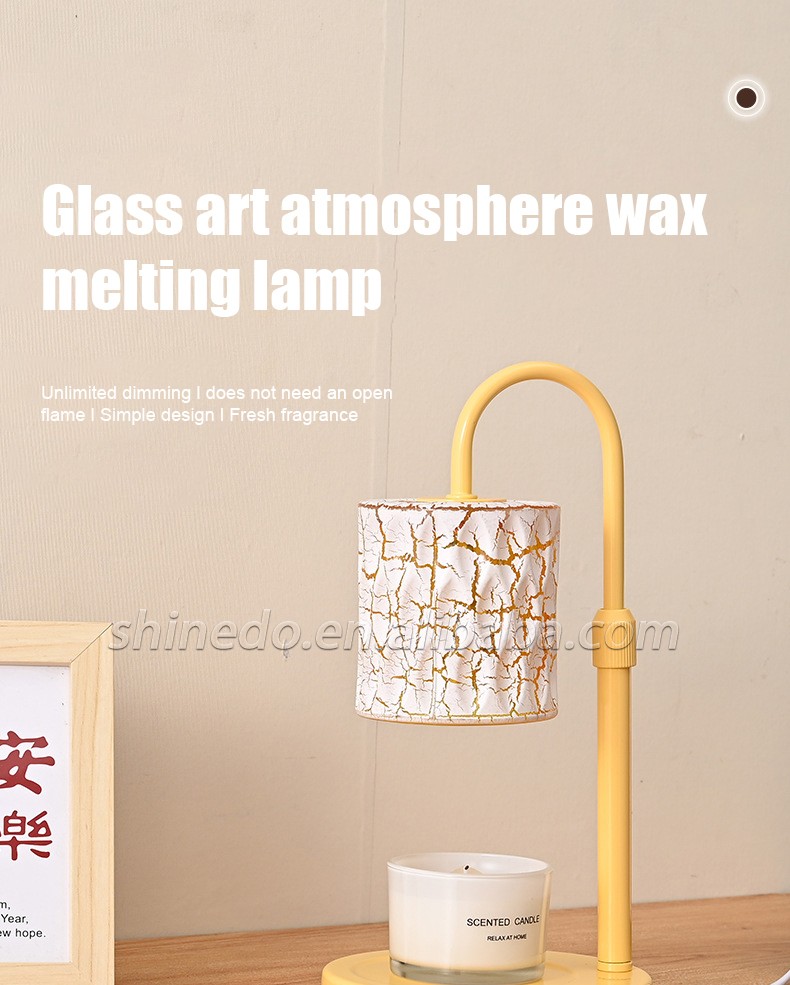 Electric aromatherapy melting wax lamp decorative candle warmer table lamp atmosphere lighting new wax melt containers SD-SL1739