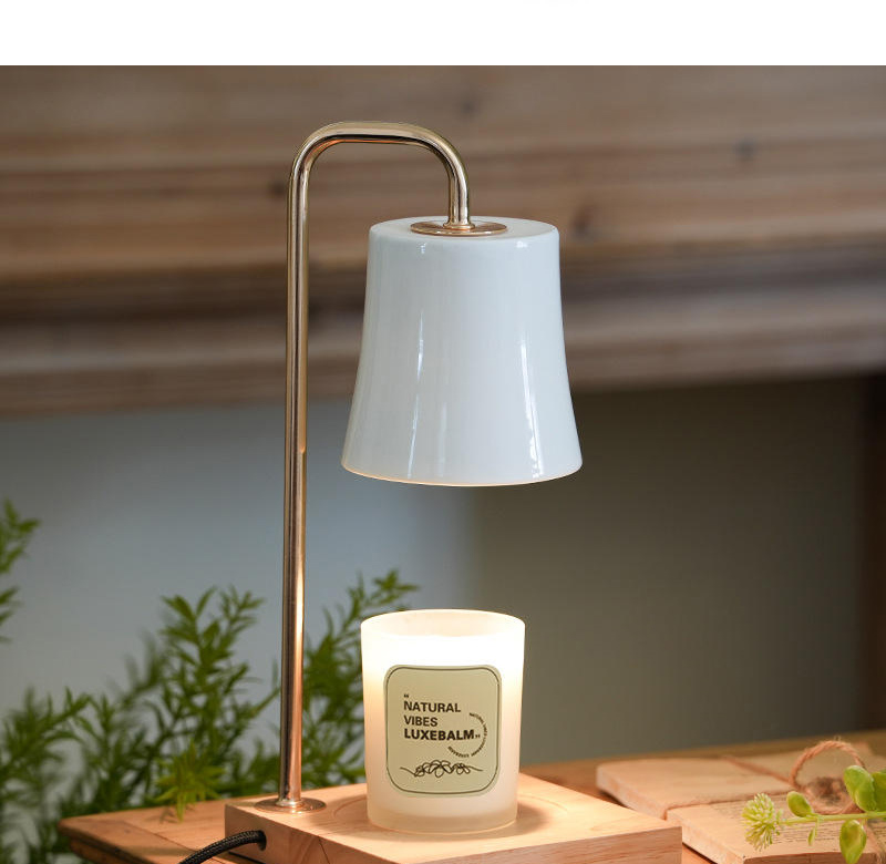 Aromatherapy Wax Melting Lamp Jar Candle Warmer Lamp Adjustable Height Warming Light Candle Lamp SD-SL1753