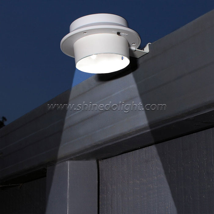 Spotlight Waterproof Solar Security Night Light For Yard Garden Driveway