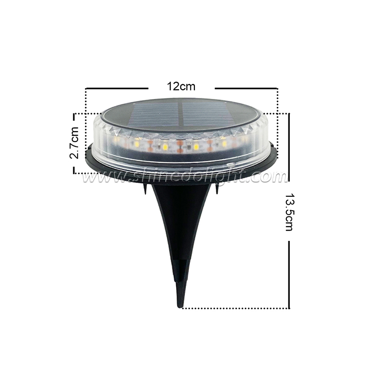 Waterproof Solar Powered LED Underground Light For Garden 