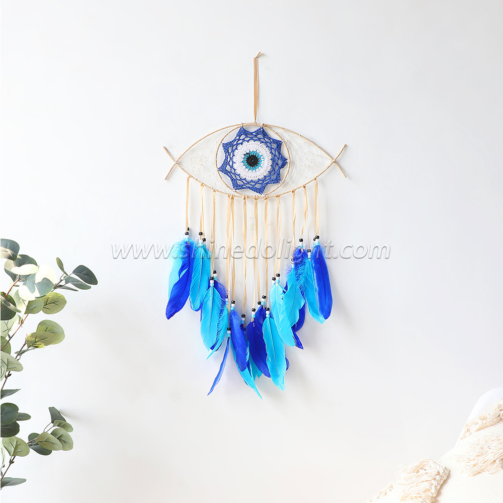 Devil's Eye Hand Dream Catcher Creative Birthday Gift Door Hanging Bedroom Room Home decor