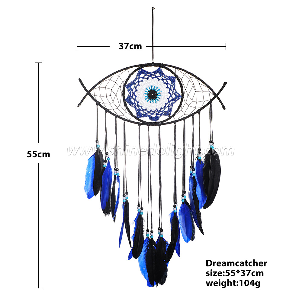 Devil's Eye Hand Dream Catcher Creative Birthday Gift Door Hanging Bedroom Room Home decor