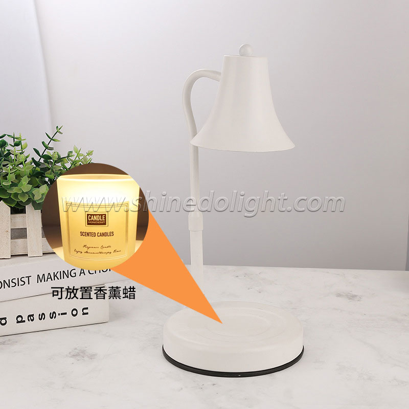 Wax melt type smokeless flame aromatherapy light solid wood environmental protection charging aromatherapy light SD-SL1287