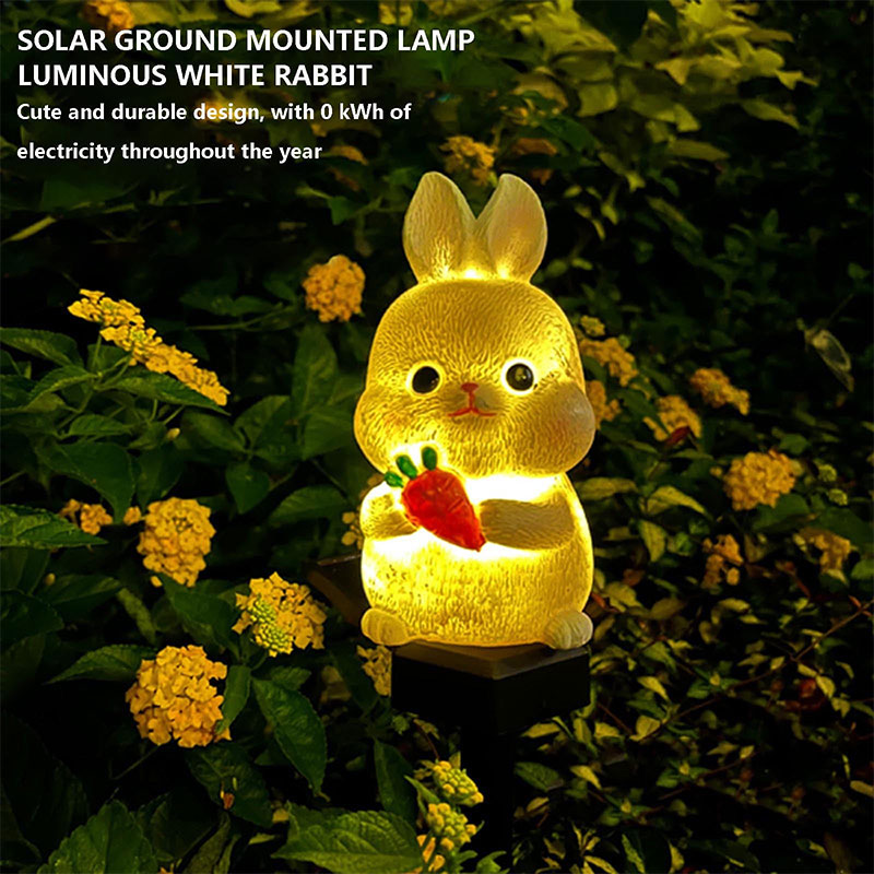 LED outdoor waterproof garden landscape lights garden decoration lawn plug-in lights simulate animal solar lights