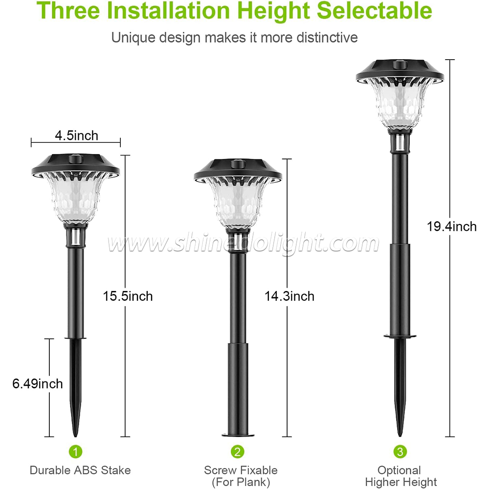 led solar capital lamp wall lamp Outdoor LED waterproof garden lawn garden festive decorative lights SD-SL1512