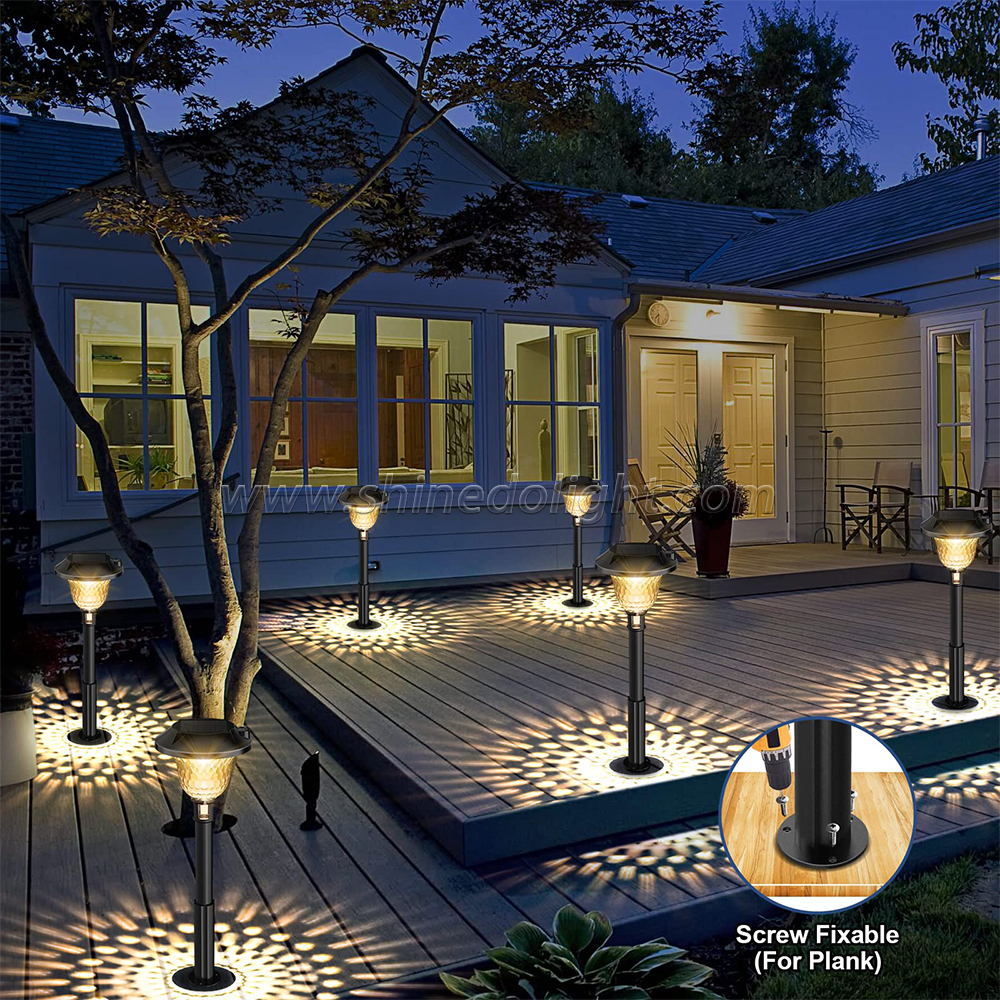 led solar capital lamp wall lamp Outdoor LED waterproof garden lawn garden festive decorative lights SD-SL1512