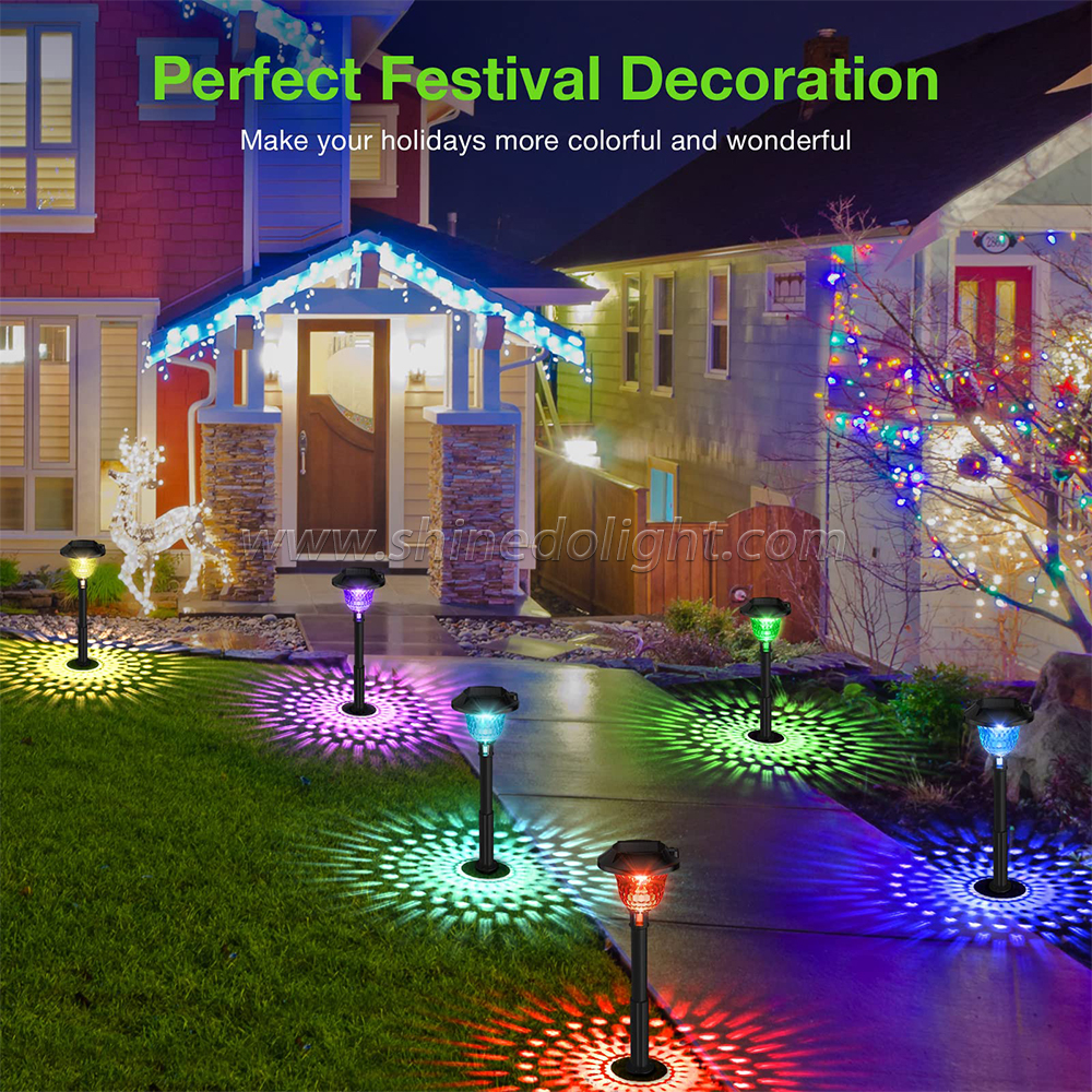 led solar capital lamp wall lamp Outdoor LED waterproof garden lawn garden festive decorative lights SD-SL1512