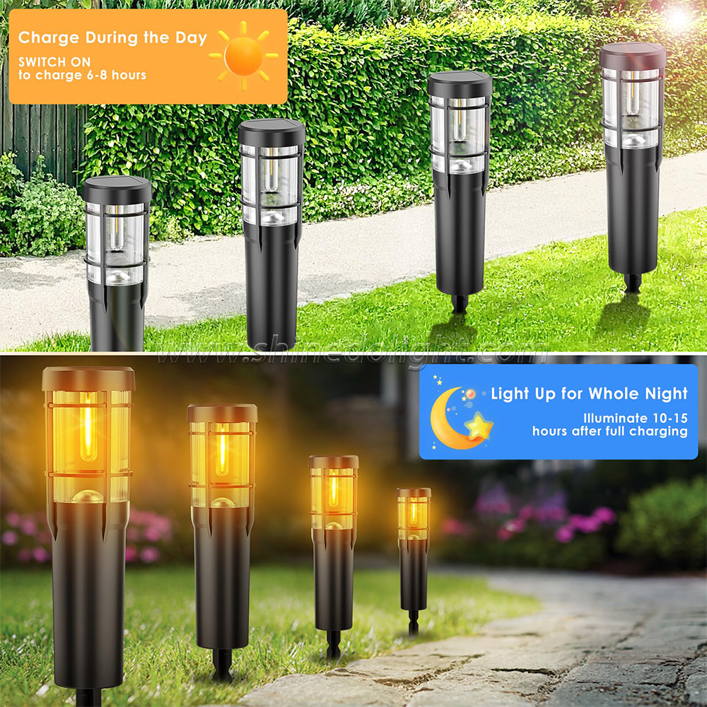 Outdoor led Warm Light waterproof garden Lawn Garden festive decorative lightsSD-SL1513B