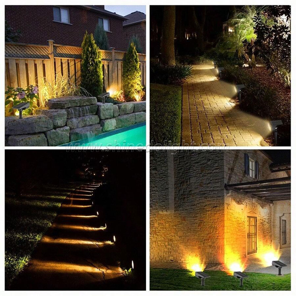 Solar Outdoor Lights Garden Lamp Solar Powered Waterproof Landscape Path Outdoor for Yard Backyard Lawn Patio Decorative SD-SL1526