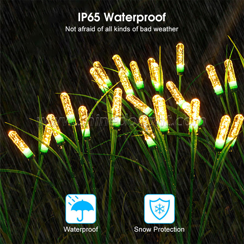 Solar Reeds Light Garden Solar Light Intelligent Light Control System Waterproof Outdoor Pathway Lamp SD-SL1534