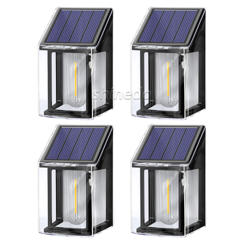 Solar LED human body sensing wall light tungsten wire garden Villa courtyard waterproof night light SD-SL1535