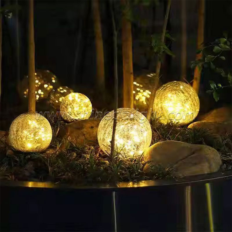 Solar outdoor courtyard waterproof crack buried light garden villa festival landscape light  SD-SL1538