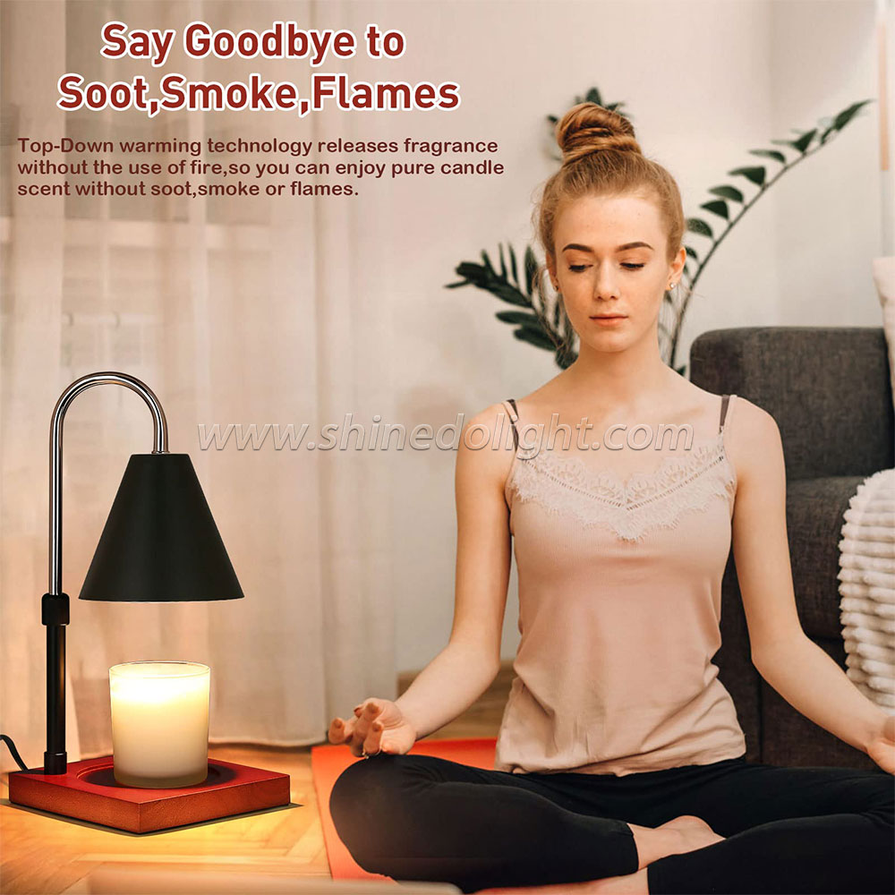 Candle Warmer Lamp Electric Candle Lamp Warmer Gifts for Mom Bedroom Home Decor SD-SL1112