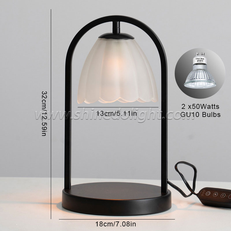 Electric Candle Heating Lamp Candle Warmer Light Dimming Melting Wax Night Light Romantic Table Lamp Deco SD-SL1623