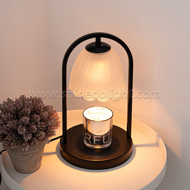 Electric Candle Heating Lamp Candle Warmer Light Dimming Melting Wax Night Light Romantic Table Lamp Deco SD-SL1623