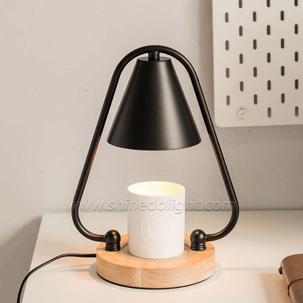 Nordic melting wax light iron art desktop small night light romantic essential oil melting candle warmer lamp SD-SL1220