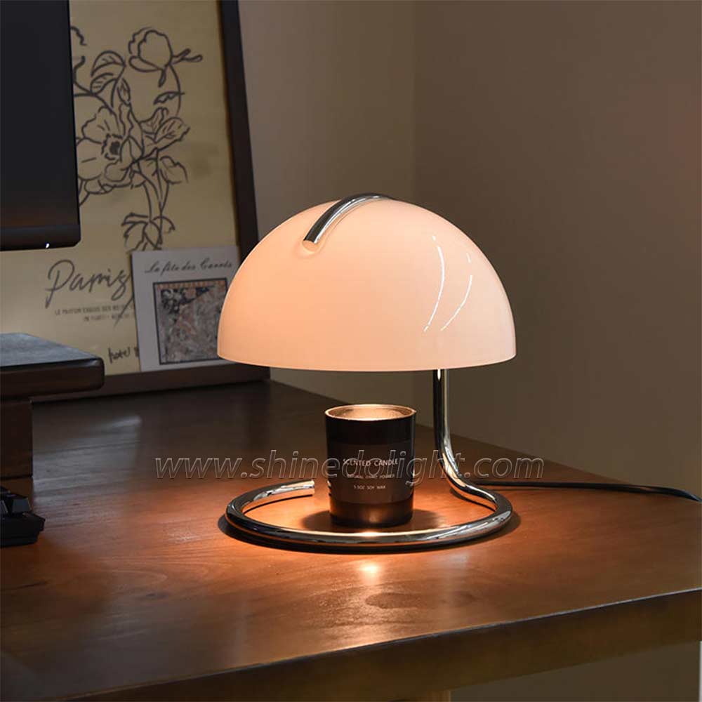 Retro Lantern Wax Candle Melting Warmer Light glass Aromatherapy Burner fragrance candle warmer lamp Heater Lamp For bedroom SD-SL1221