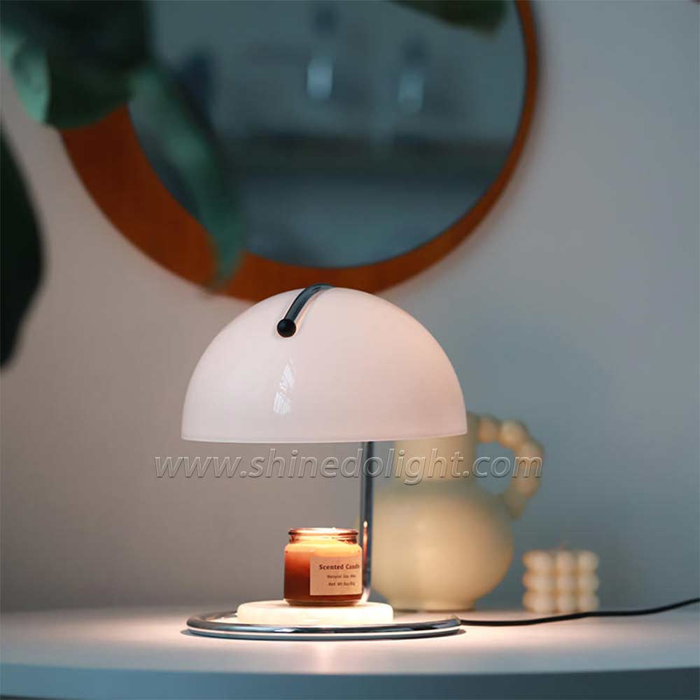 Retro Lantern Wax Candle Melting Warmer Light glass Aromatherapy Burner fragrance candle warmer lamp Heater Lamp For bedroom SD-SL1221