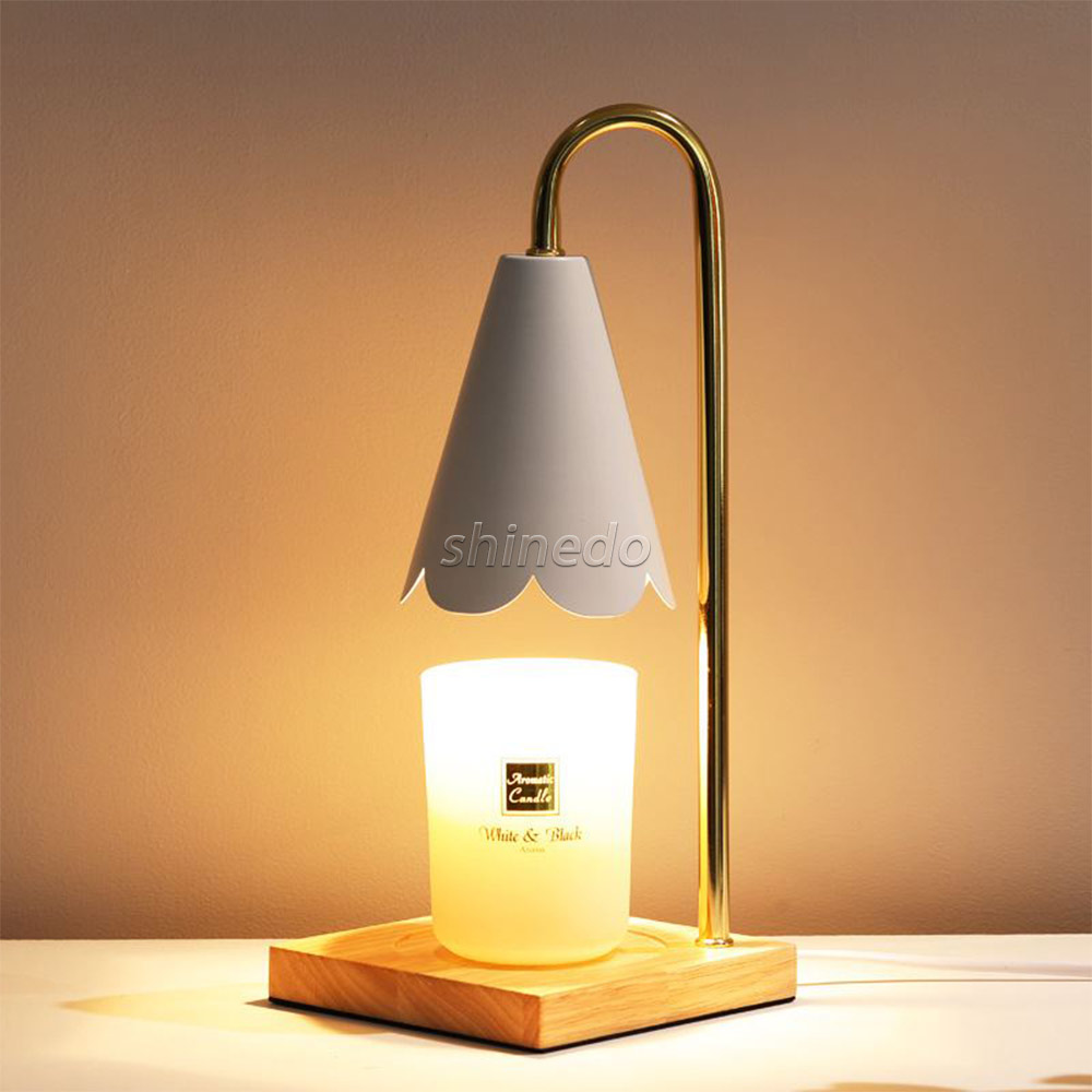 Candle Warmer Lamp Aromatherapy Retro Melting Wax Lamp Scent Candle Melt Lantern for Home Bedroom Modern Decoration SD-SL1269