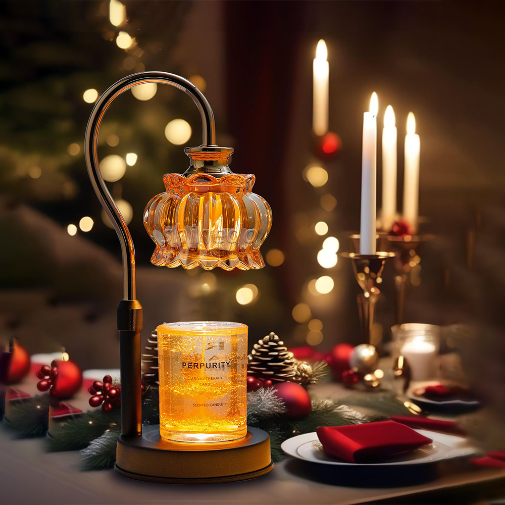 Diffuser Desk Lamp Dimmable Candle Warmer Lamp Night Light Ornaments Christmas Gift Home Decor Plug for Wedding Party SD-SL1256