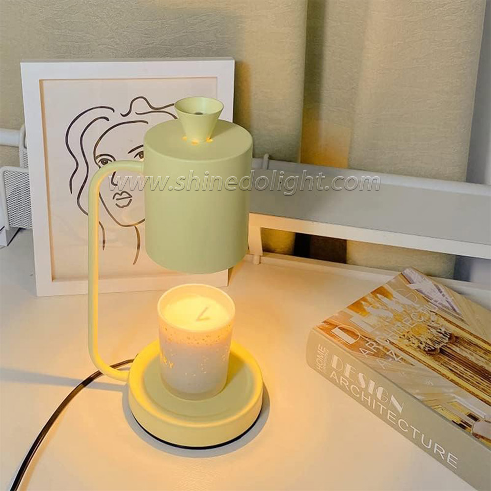 Romantic Home Bedside Table Lamp Candle Light Timing Melting Wax Lamp Gift Melting Candle Warmer Lamp SD-SL1264