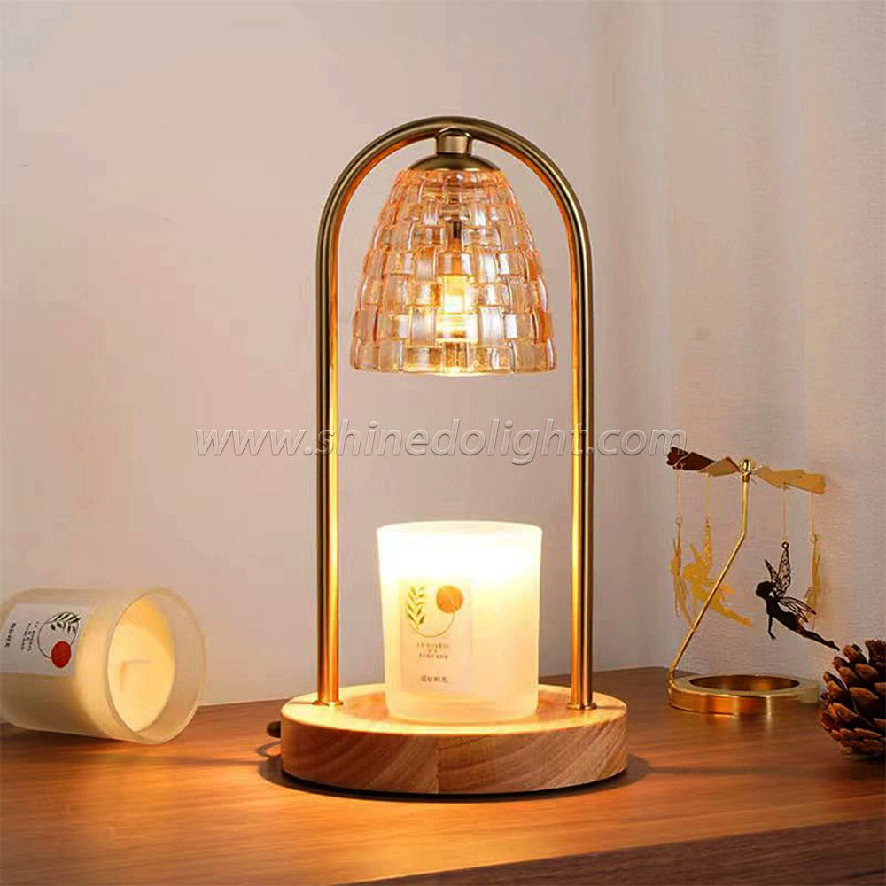 Candle Warmer Lamp Aromatherapy Retro Melting Wax Lamp Candle Melt Lantern for Home Bedroom Modern Decoration SD-SL1248