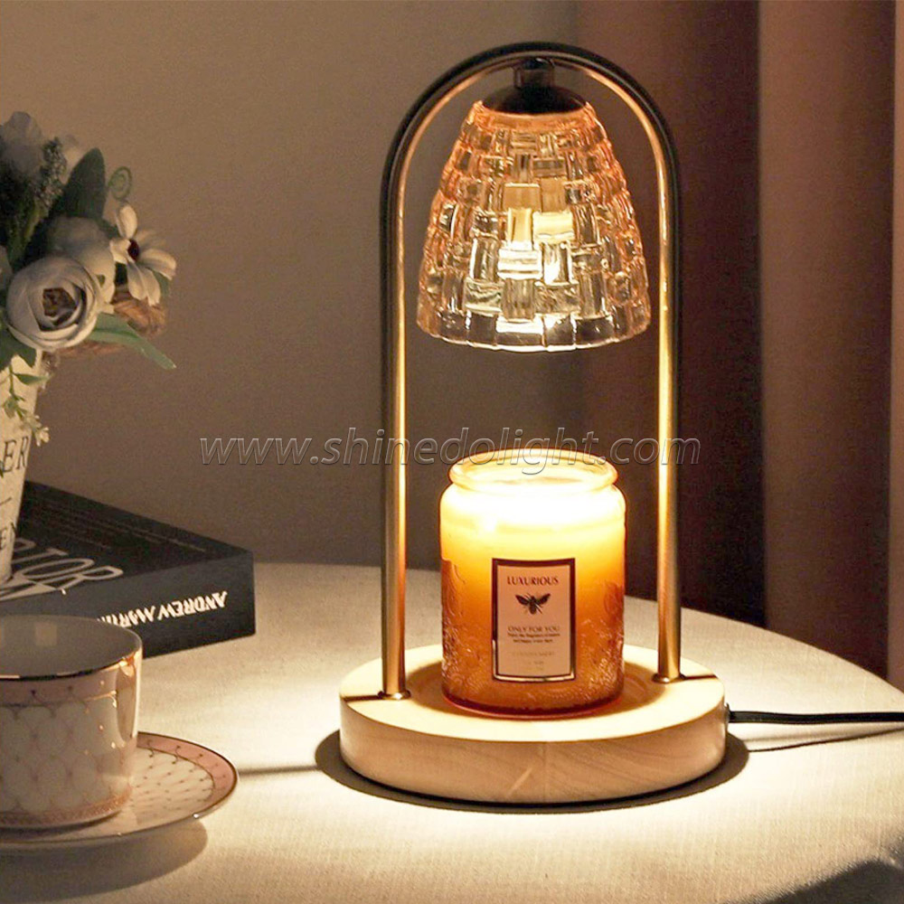 Candle Warmer Lamp Aromatherapy Retro Melting Wax Lamp Candle Melt Lantern for Home Bedroom Modern Decoration SD-SL1248